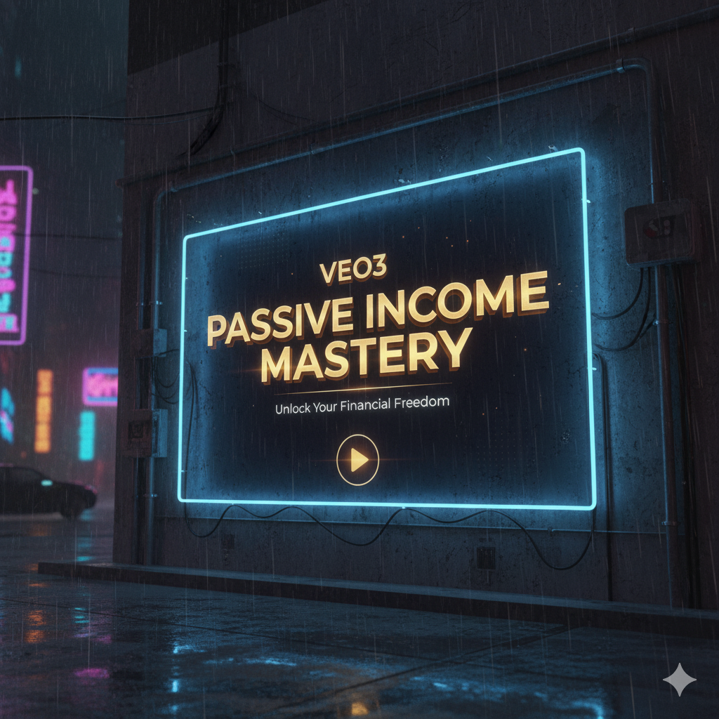 Veo3 Passive Income Mastery(মোবাইল দিয়ে)